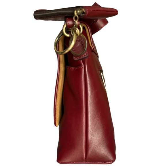 Patricia Nash Burgundy Leather Bag NWT - Picture 4 of 13